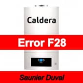 Error F28 Caldera Saunier Duval