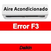 Error F3 Aire acondicionado Daikin