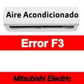 Error F3 Aire acondicionado Mitsubishi Electric