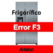 Error F3 Frigorífico Ariston