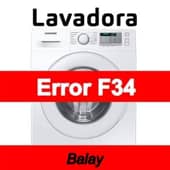 Error F34 Lavadora Balay