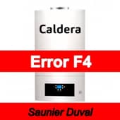 Error F4 Caldera Saunier Duval