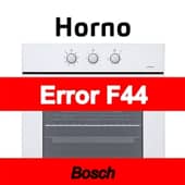 Error F44 Horno Bosch