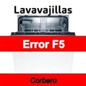 Error F5 Lavavajillas Corbero