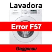 Error F57 Lavadora Gaggenau