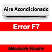 Error F7 Aire acondicionado Mitsubishi Electric