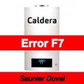 Error F7 Caldera Saunier Duval