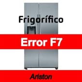Error F7 Frigorífico Ariston