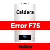 Error F75 Caldera Vaillant