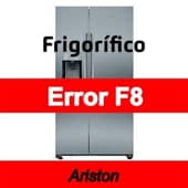 Error F8 Frigorífico Ariston