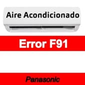 Error F91 Aire acondicionado Panasonic