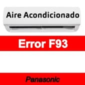 Error F93 Aire acondicionado Panasonic