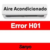 Error H01 Aire acondicionado Sanyo