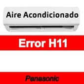 Error H11 Aire acondicionado Panasonic