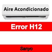 Error H12 Aire acondicionado Sanyo
