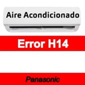Error H14 Aire acondicionado Panasonic