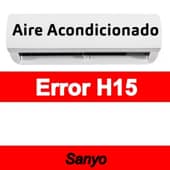 Error H15 Aire acondicionado Sanyo