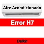 Error H7 Aire acondicionado Daikin