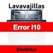 Error I10 Lavavajillas Electrolux
