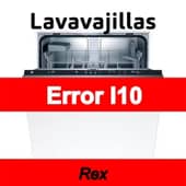 Error I10 Lavavajillas Rex