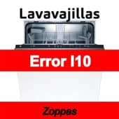 Error I10 Lavavajillas Zoppas