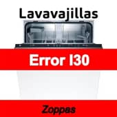 Error I30 Lavavajillas Zoppas