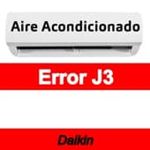 Error J3 Aire acondicionado Daikin