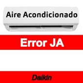 Error JA Aire acondicionado Daikin