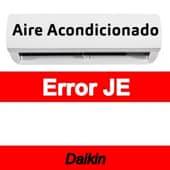 Error JE Aire acondicionado Daikin