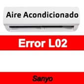 Error L02 Aire acondicionado Sanyo