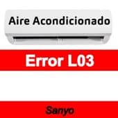 Error L03 Aire acondicionado Sanyo