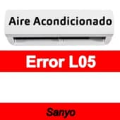 Error L05 Aire acondicionado Sanyo