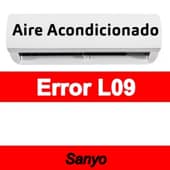 Error L09 Aire acondicionado Sanyo