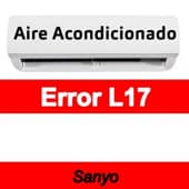 Error L17 Aire acondicionado Sanyo