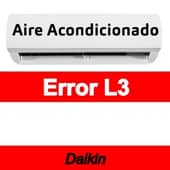 Error L3 Aire acondicionado Daikin