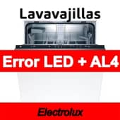 Error LED + AL4 Lavavajillas Electrolux