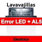 Error LED + AL5 Lavavajillas Electrolux