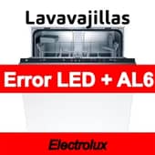 Error LED + AL6 Lavavajillas Electrolux