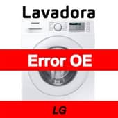 Error OE Lavadora LG