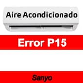 Error P15 Aire acondicionado Sanyo