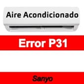 Error P31 Aire acondicionado Sanyo