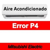 Error P4 Aire acondicionado Mitsubishi Electric