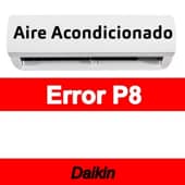 Error P8 Aire acondicionado Daikin