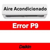 Error P9 Aire acondicionado Daikin