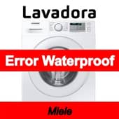 Error Waterproof Lavadora Miele